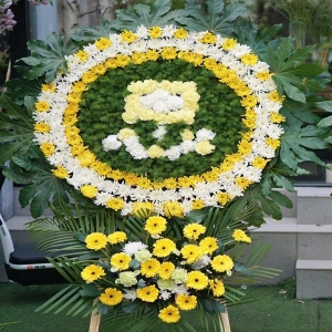 華亭鶴唳花圈 華亭鶴唳花圈